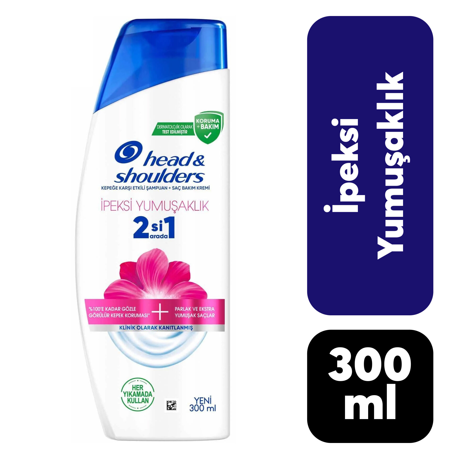 Head & Shoulders Şampuan 300 Ml 2-1 İpeksi Yumuşaklık