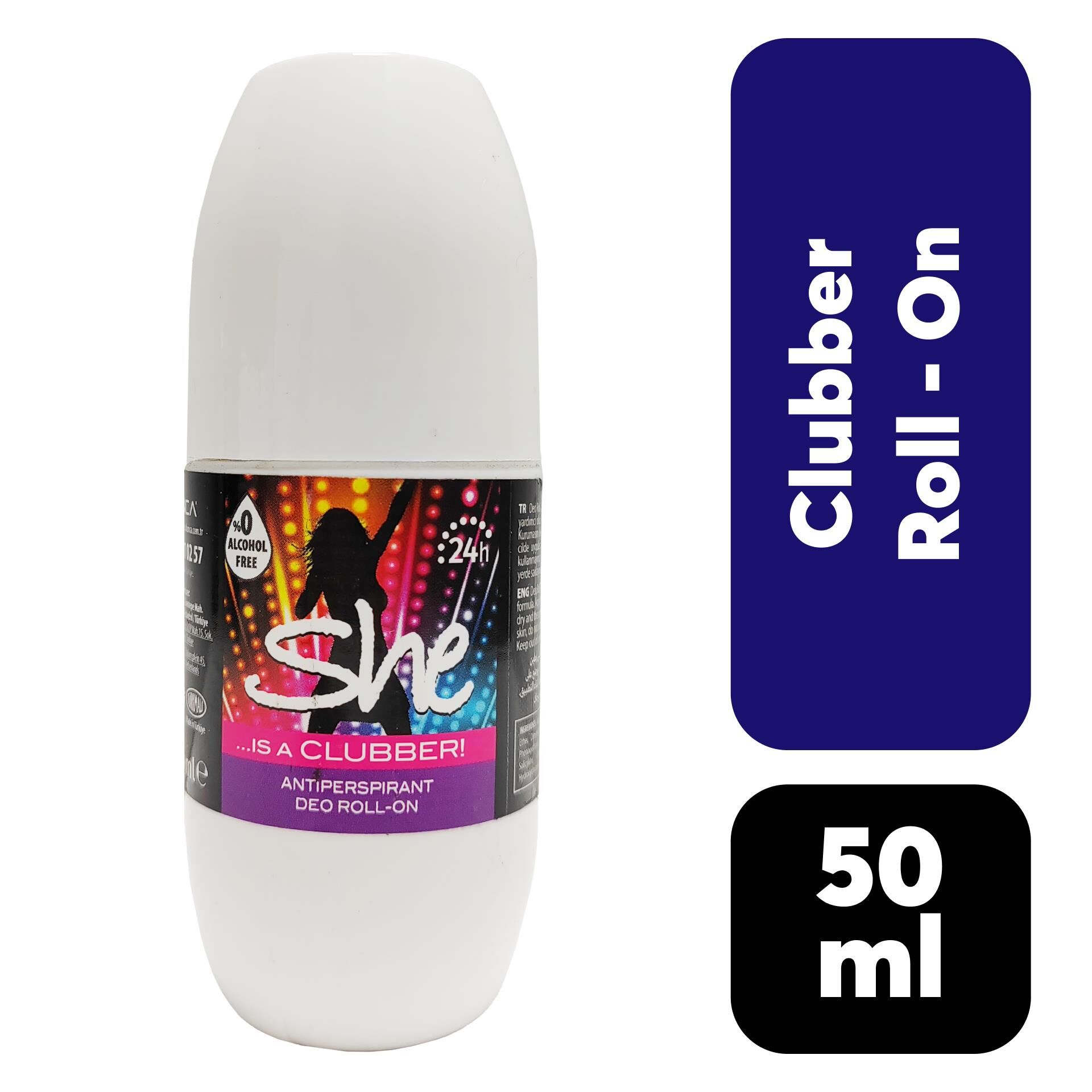 Roll-On Kadın She 50 ml Clubber