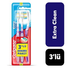 Diş Fırçası Colgate 2+1 Extra Clean Colors