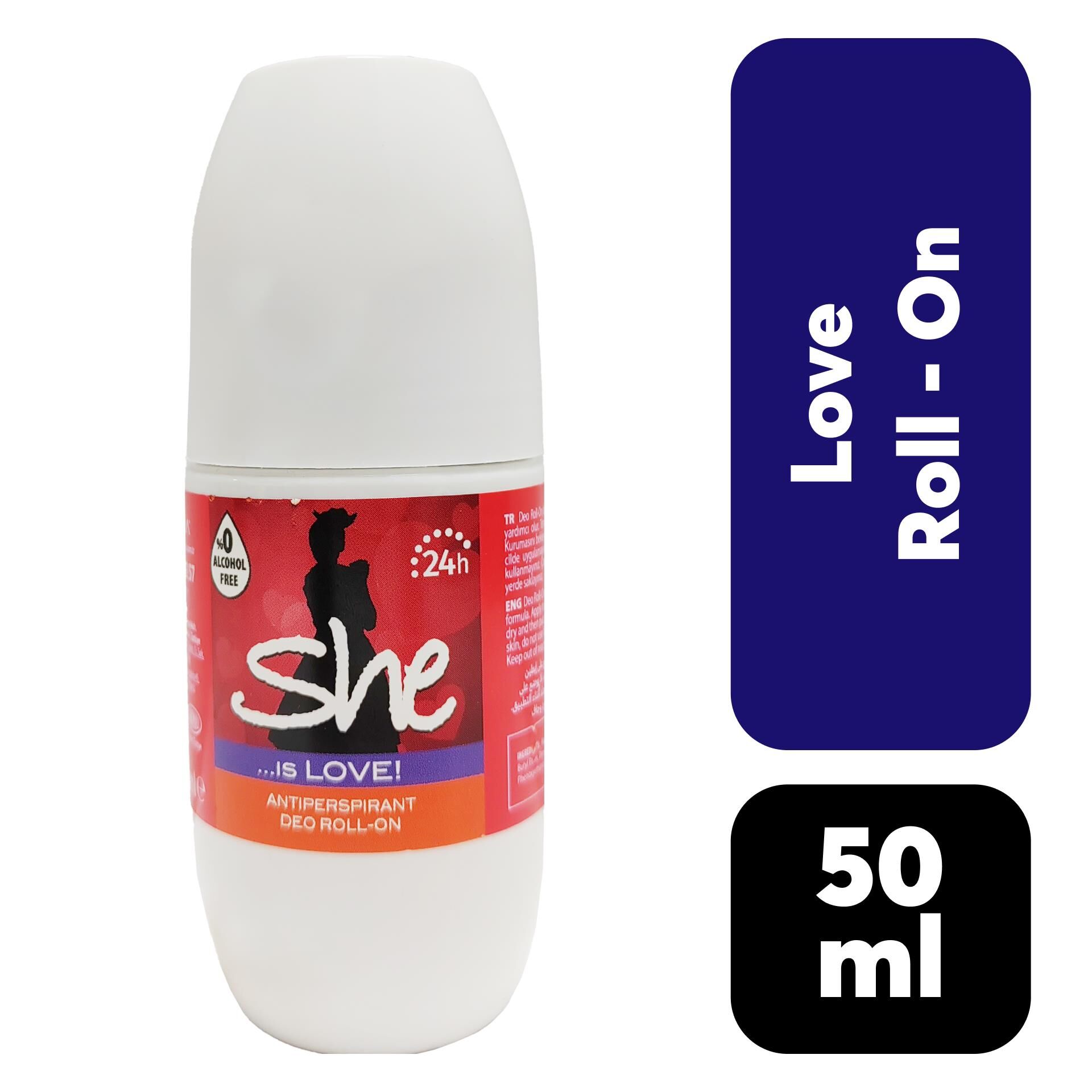 Roll-On Kadın She 50 ml Love