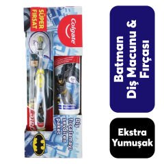 Diş Macunu Colgate 75 ml + Diş Fırçası Batman 5+ Yaş