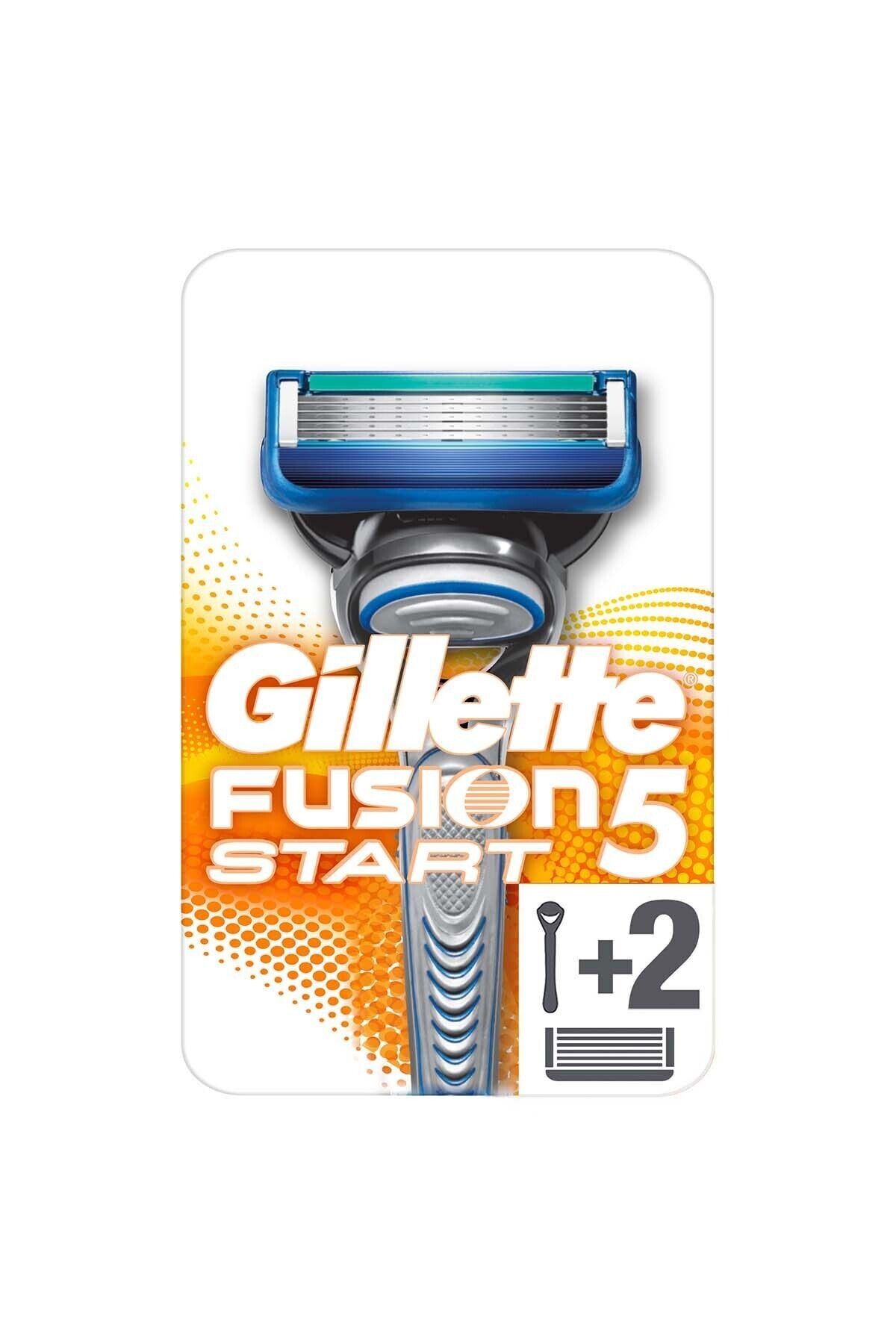 Gillette Fusion5 Makine + 2 Başlık Start