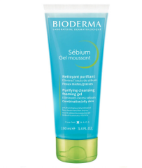 Bioderma Sebium Düzensiz Ciltlere Özel Arındırıcı Günlük Temizleme Jeli 100 Ml