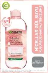 Garnier Makyaj Temizleme Jeli 400 ml Gül Suyu