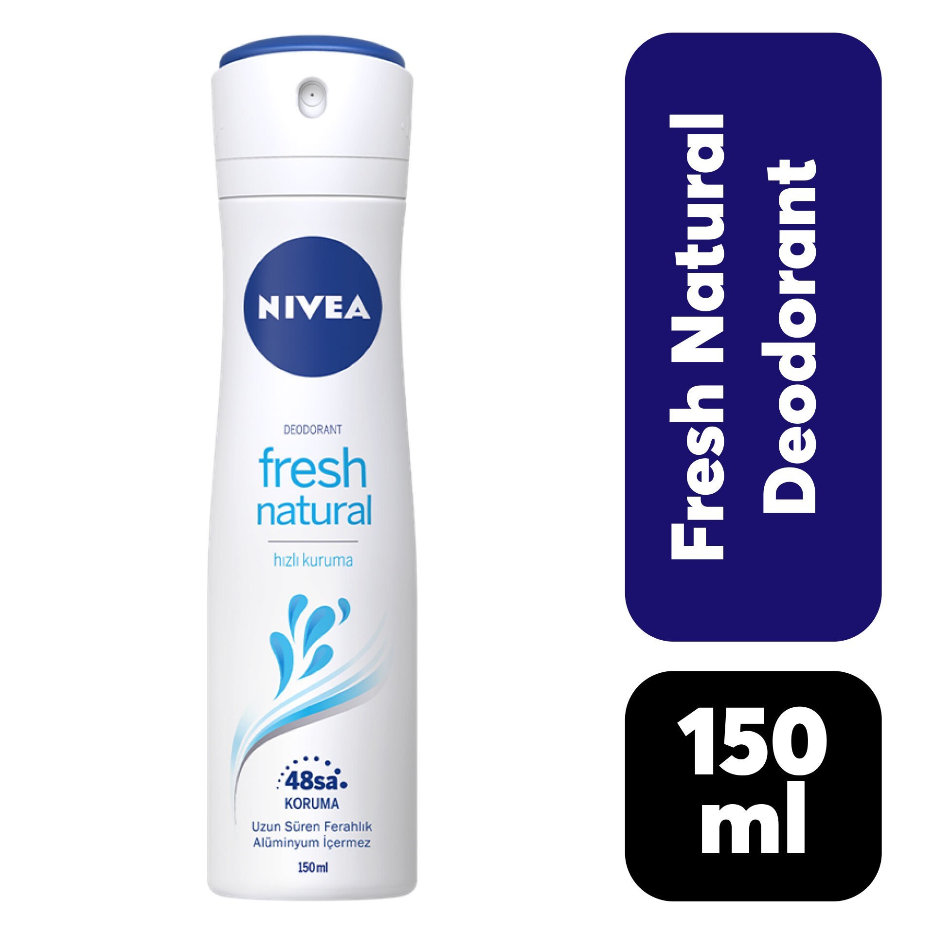 Deodorant Kadın Nivea 150 ml Fresh Naturel