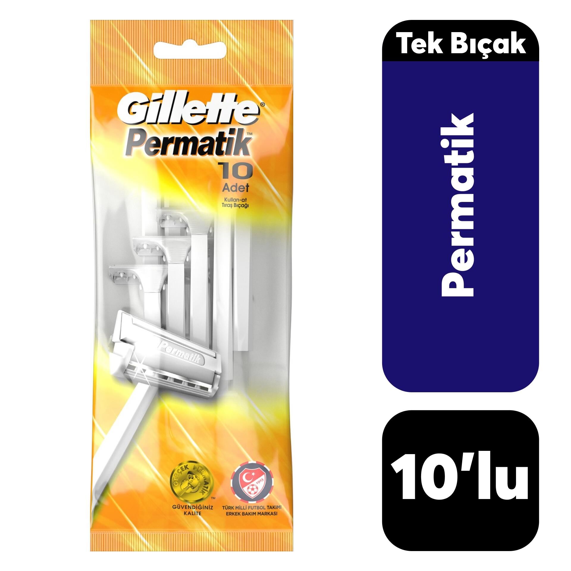Poşet Gillette Permatik 10’lu Poşet