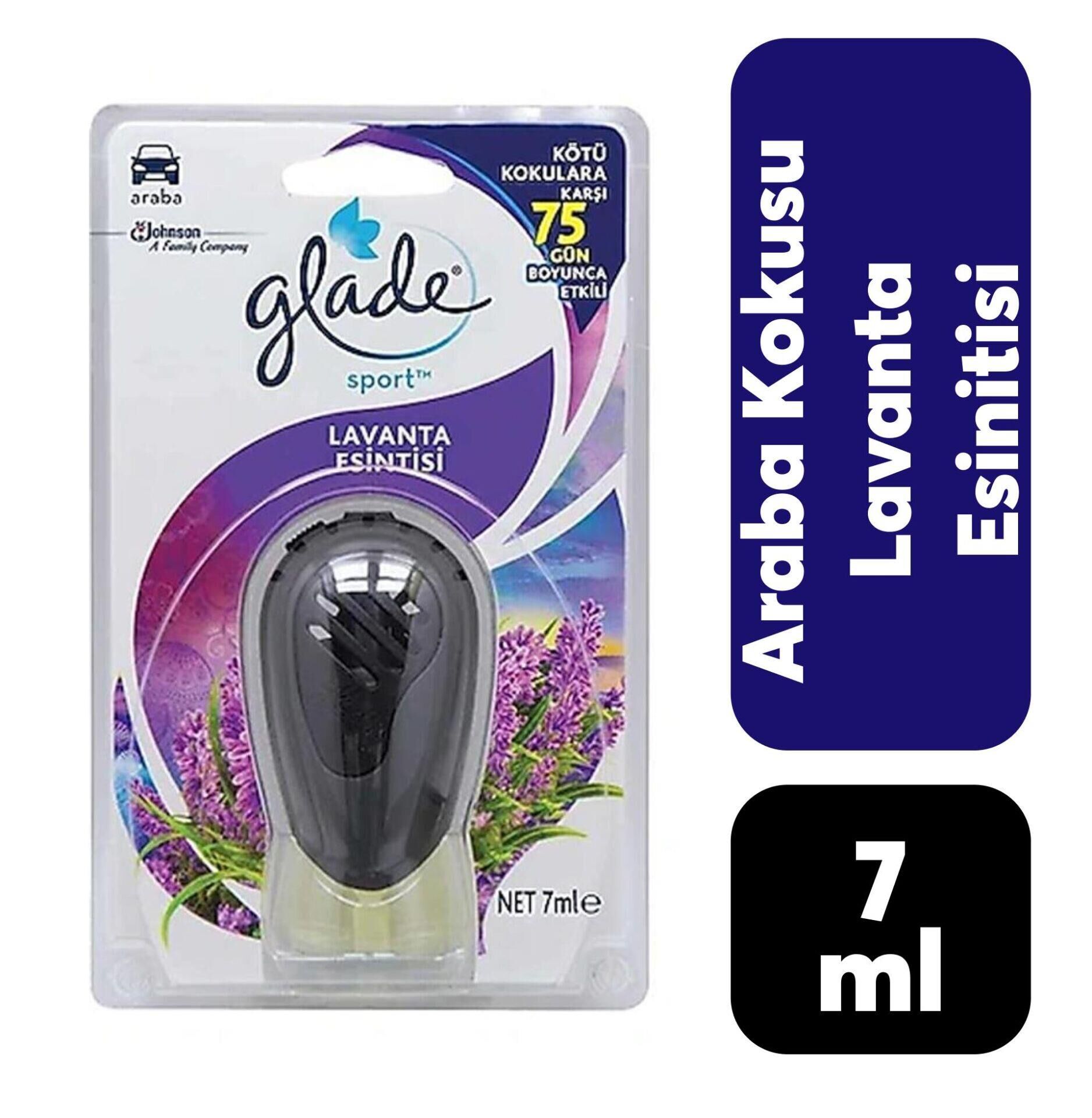 Araba Kokusu Glade 7 ml Lavanta Esintisi
