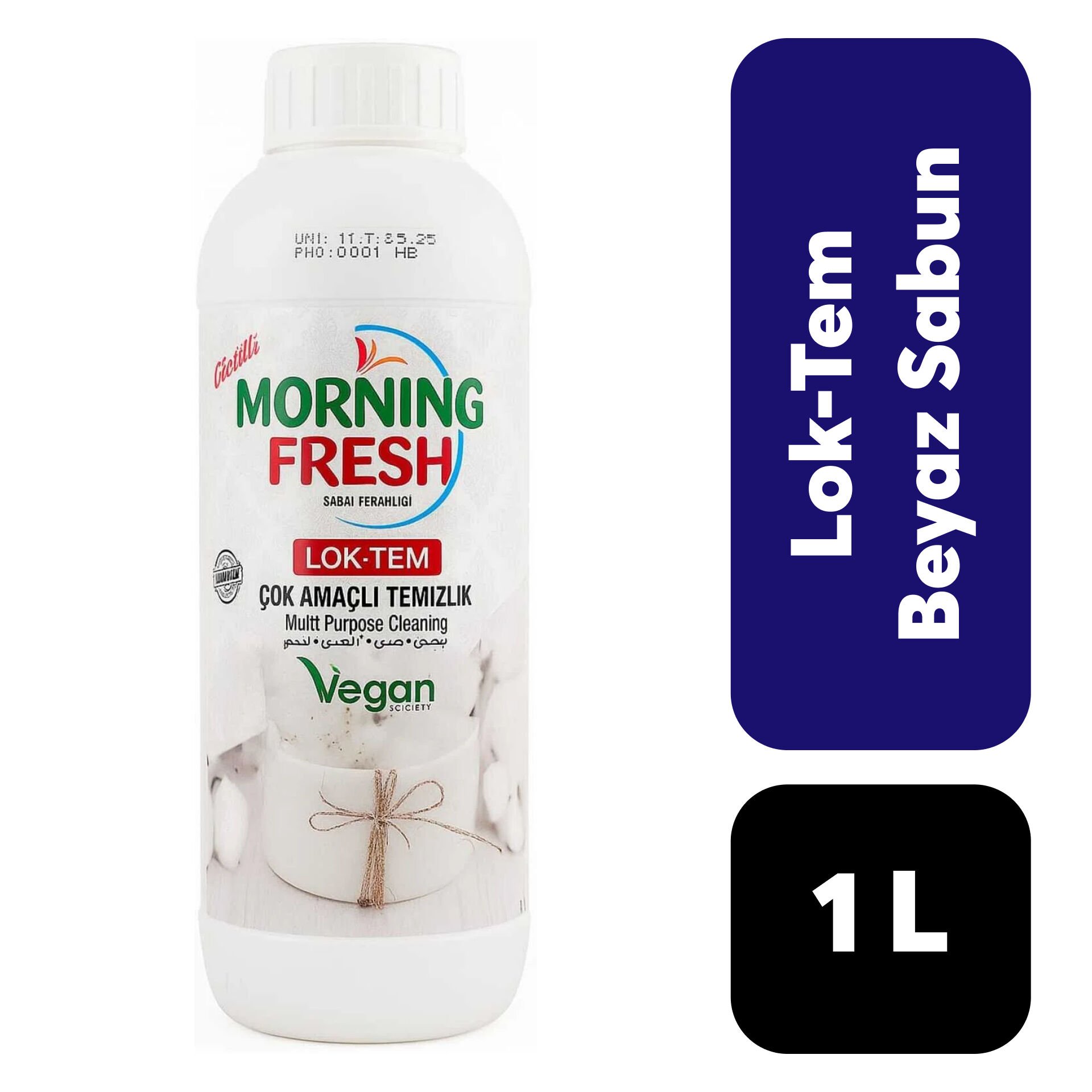 Çok Amaçlı Temizlik Morning Fresh Lok-Tem 1 L Beyaz Sabun