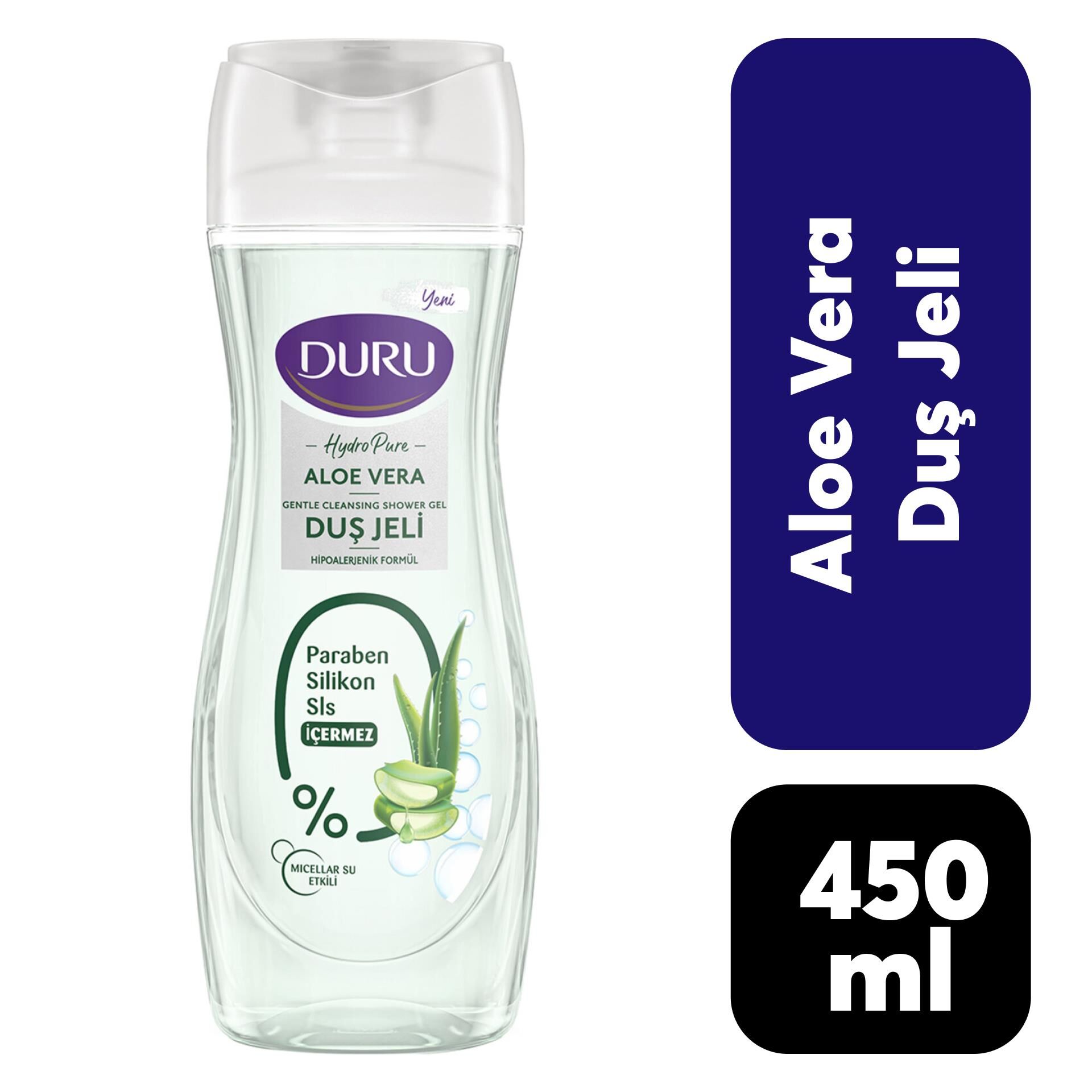 Duş Jeli Duru 450 ml Aloe Vera
