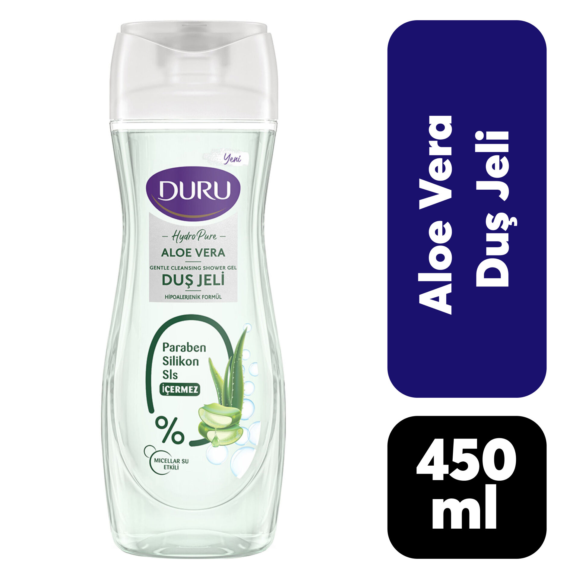 Duş Jeli Duru 450 ml Aloe Vera