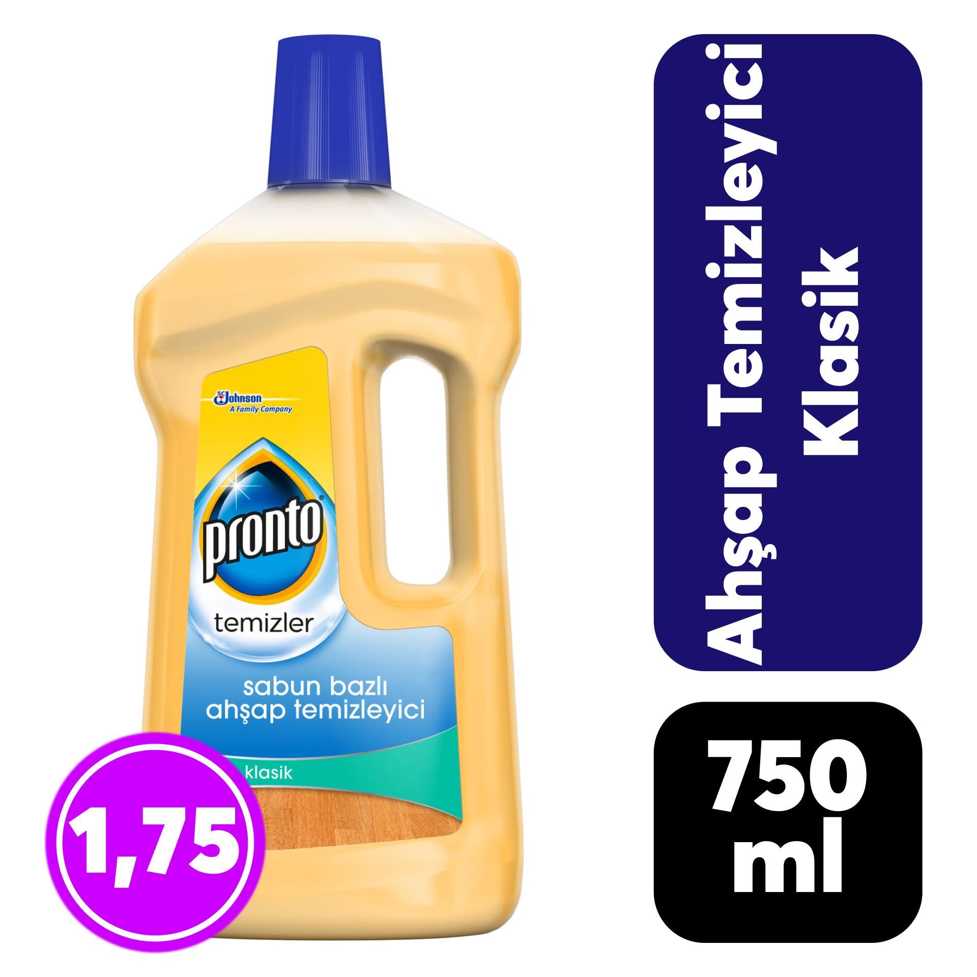 .Pronto 750 ml Ahşap Yüzey Temizleyici Klasik