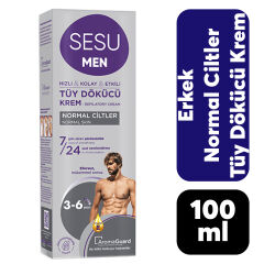 Sesu Tüy Dökücü Krem 100 Ml Erkek