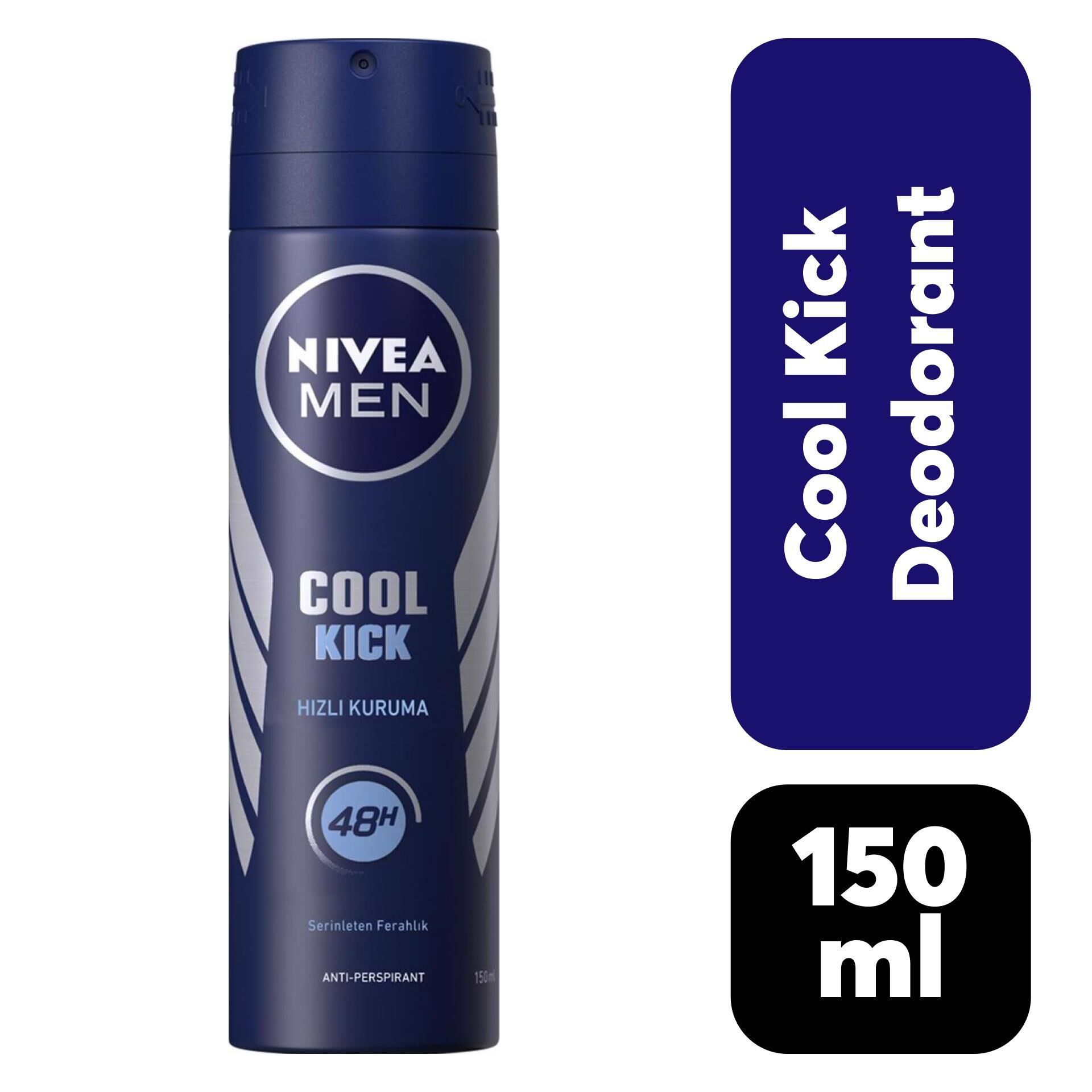 Deodorant Erkek Nivea 150 ml Cool Kick