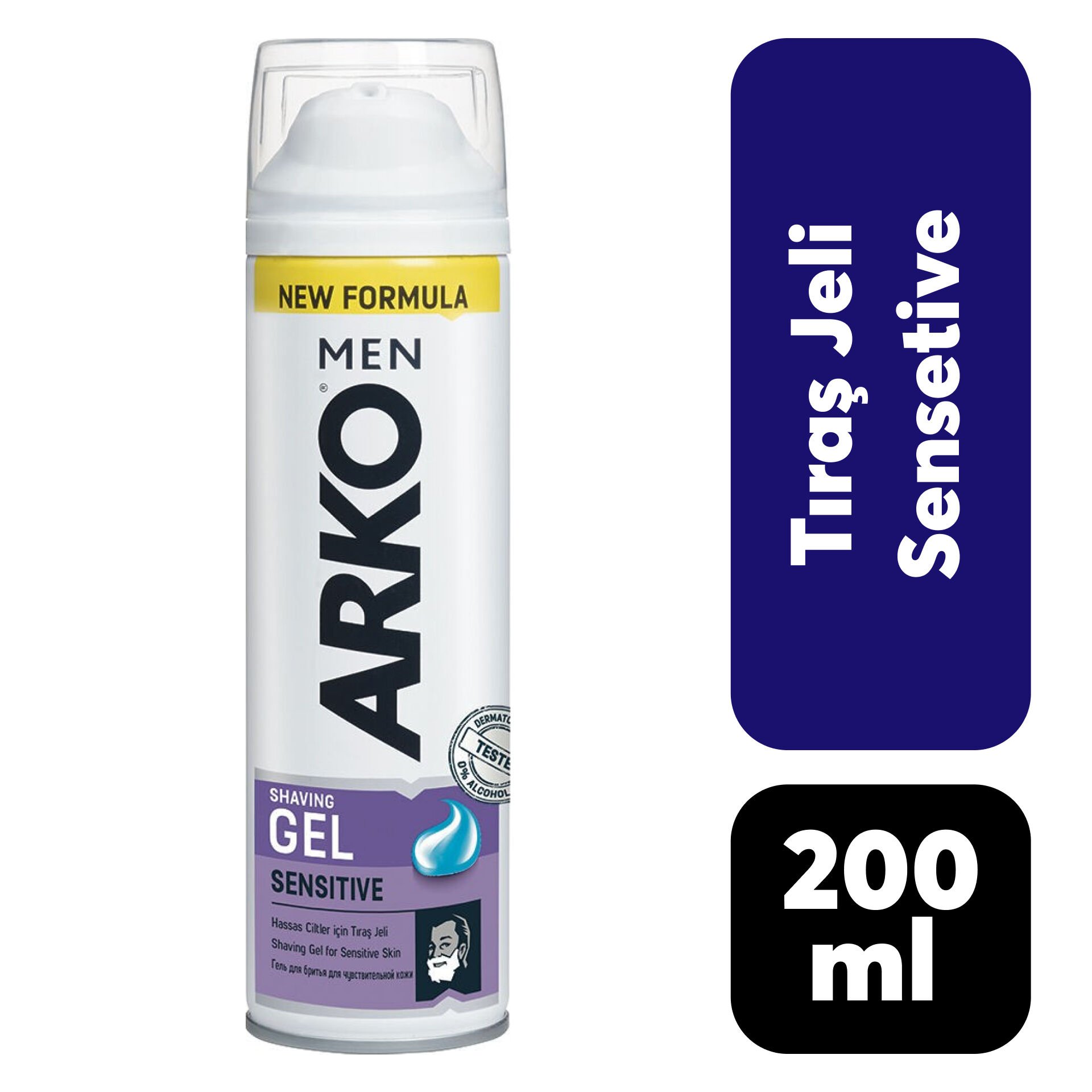 Tıraş Jeli Arko Men 200 ml Sensitive