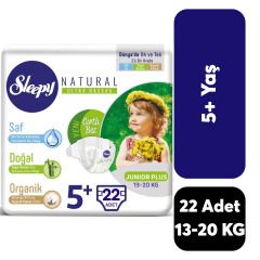 Bebek Bezi Sleepy Natural Bez 5+ 13-20 kg