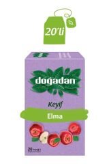 .Doğadan 20'li Elma Çayı