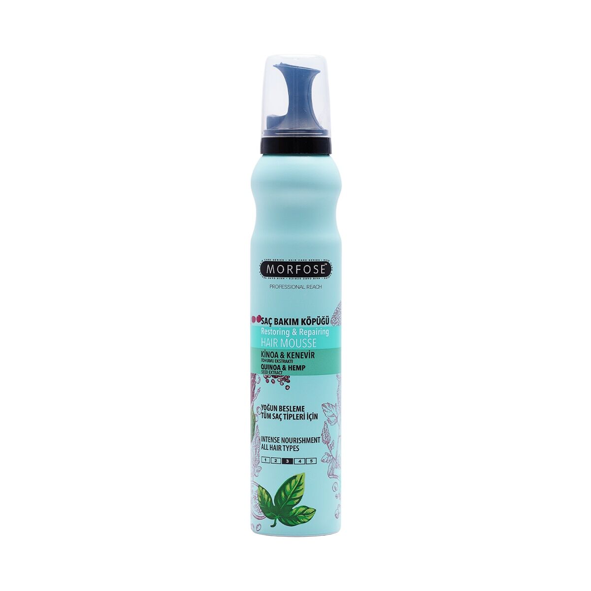 Morfose Kinoa Saç Köpüğü 200 ml - Yoğun Besleme
