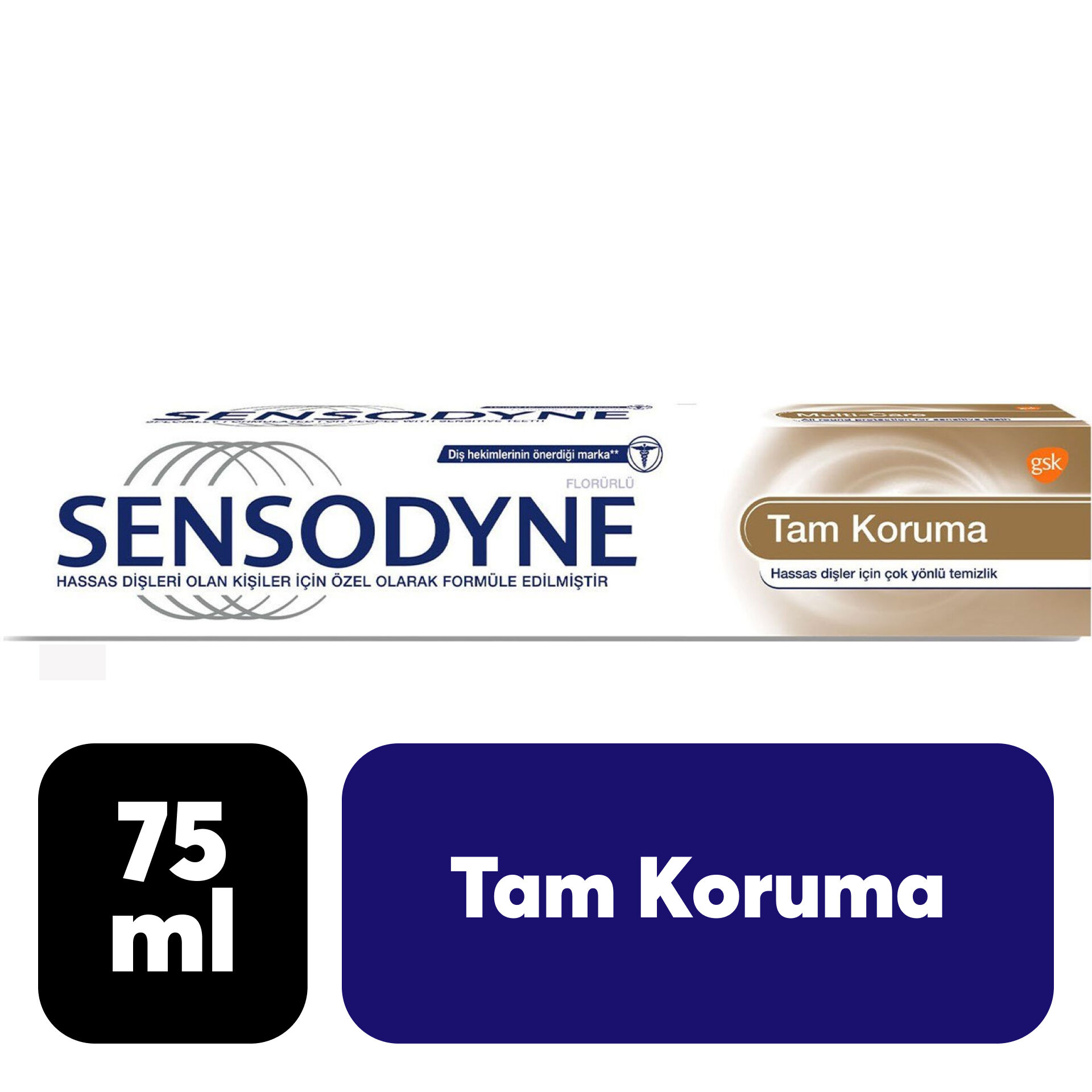 Diş Macunu Sensodyne 75 ml Tam Koruma