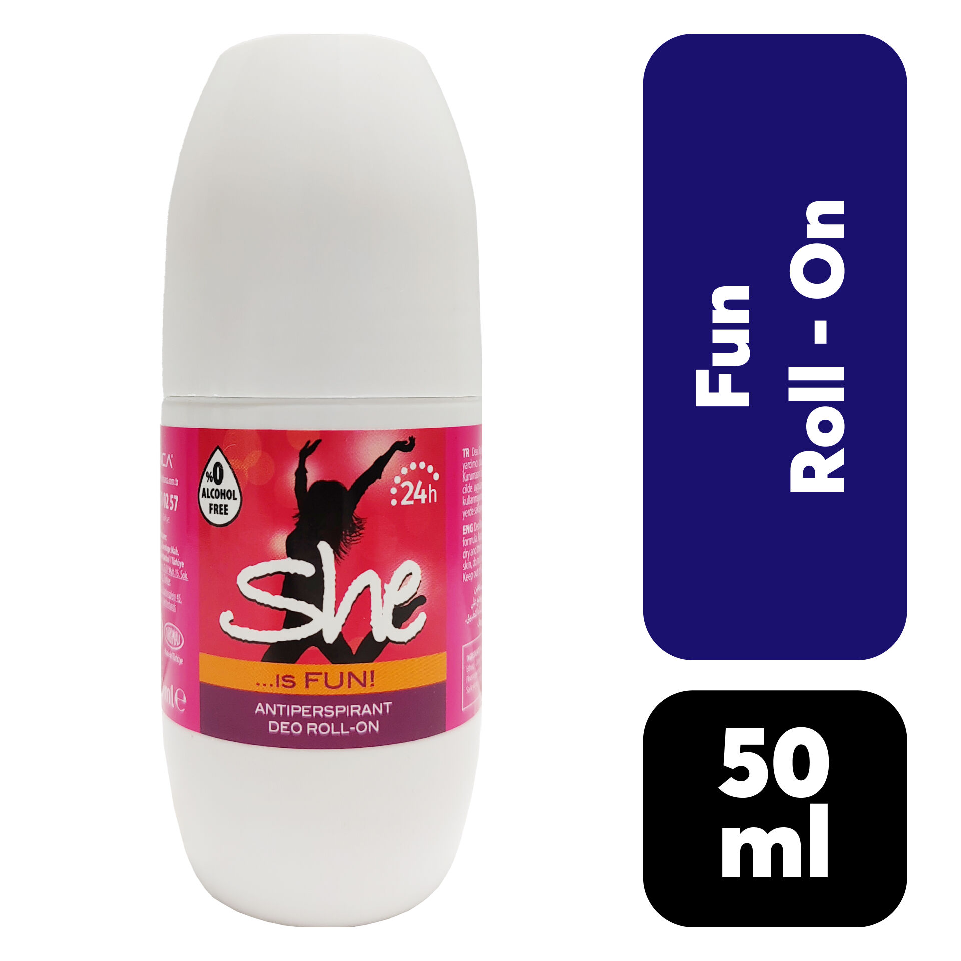 Roll-On Kadın She 50 Ml Fun