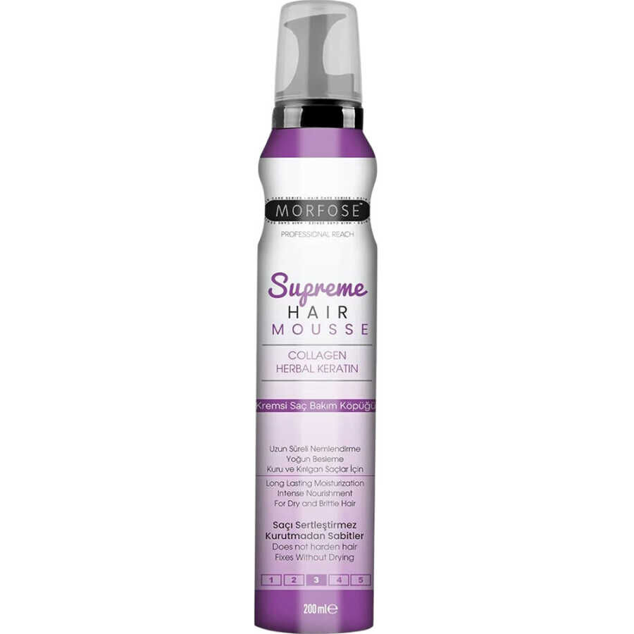 Morfose Supreme Saç Köpüğü 200 ml - Nemlendirme