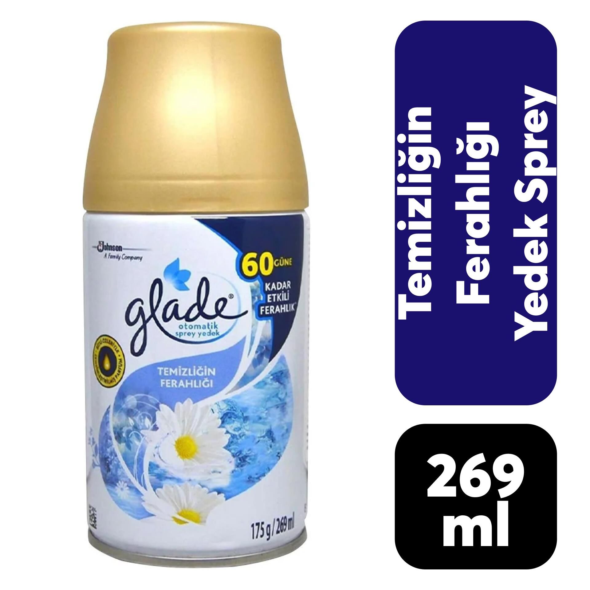 Glade Yedek Sprey 269 ml Temizliğin Ferahlığı