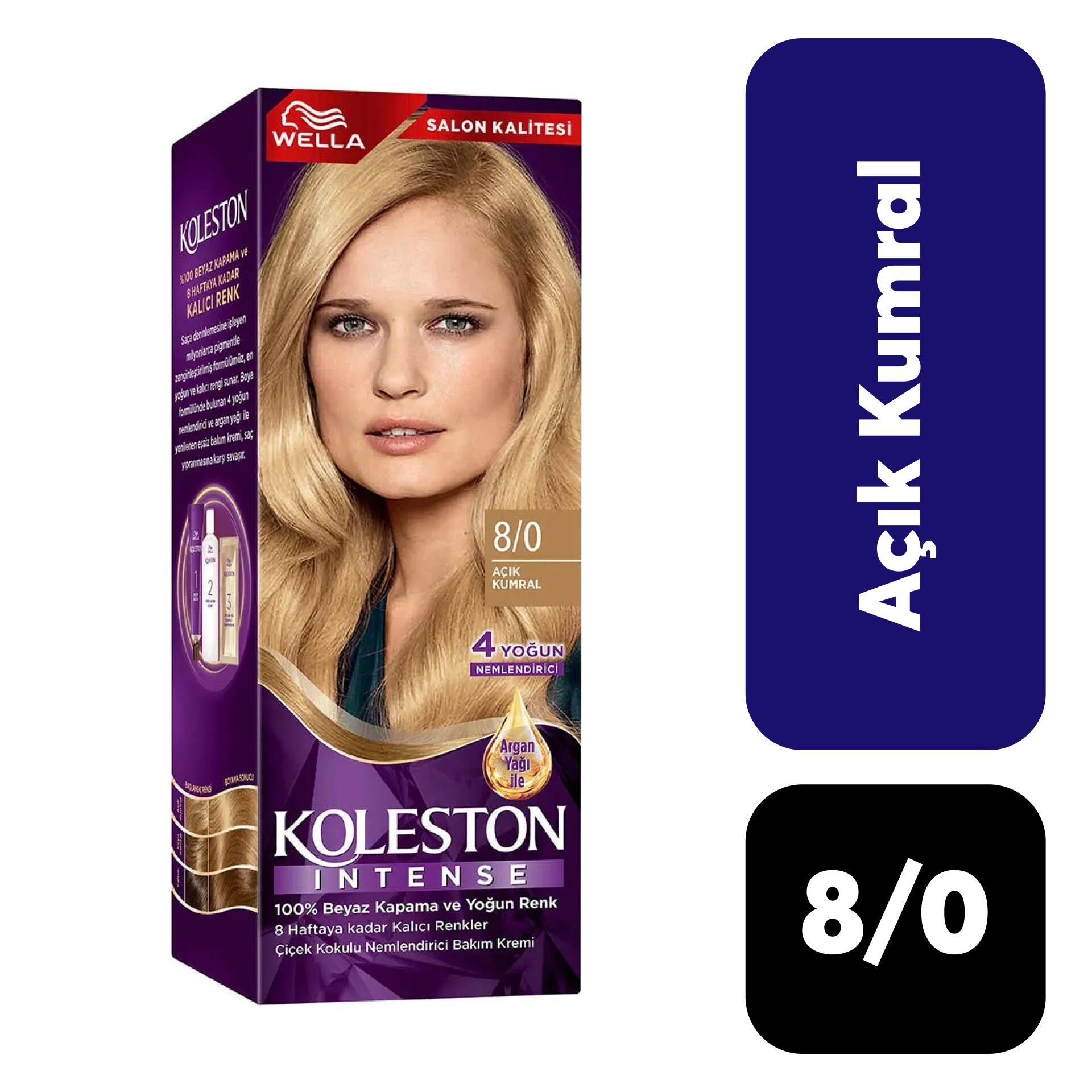 Koleston İntense .8/0 Açık Kumral