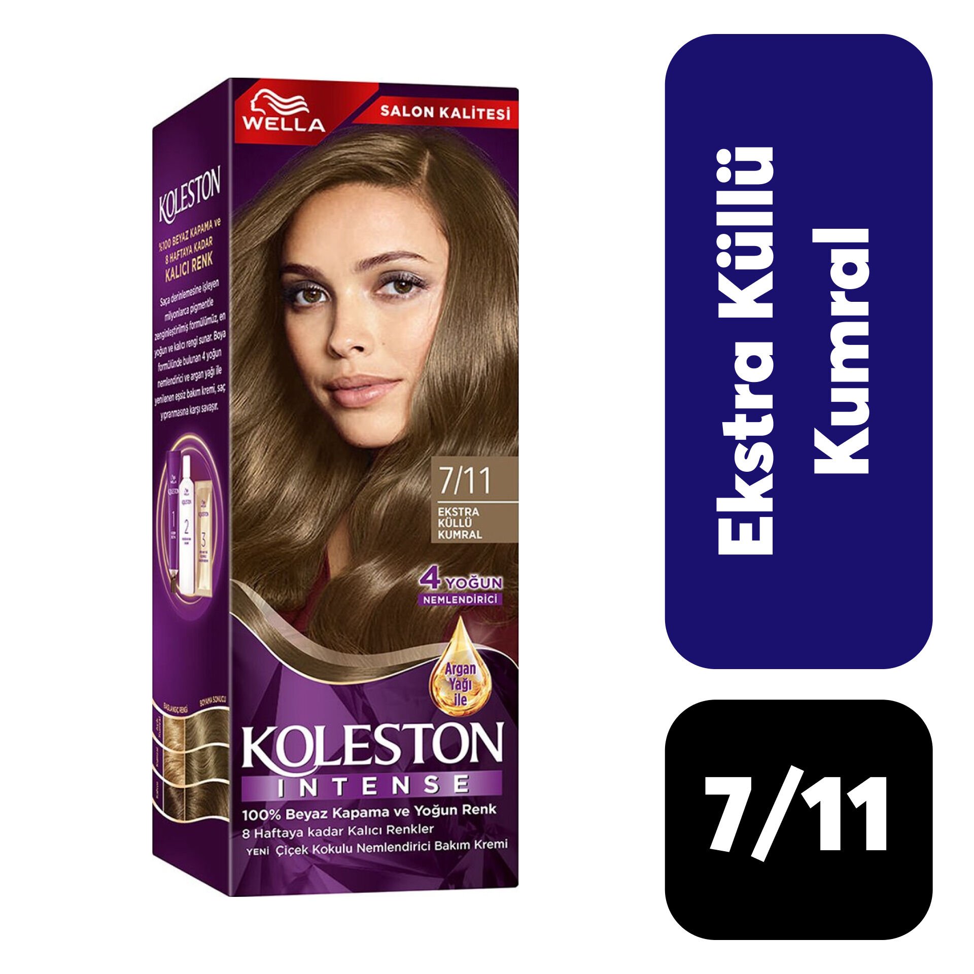 Koleston İntense .7/11 Ekstra Küllü Kumral