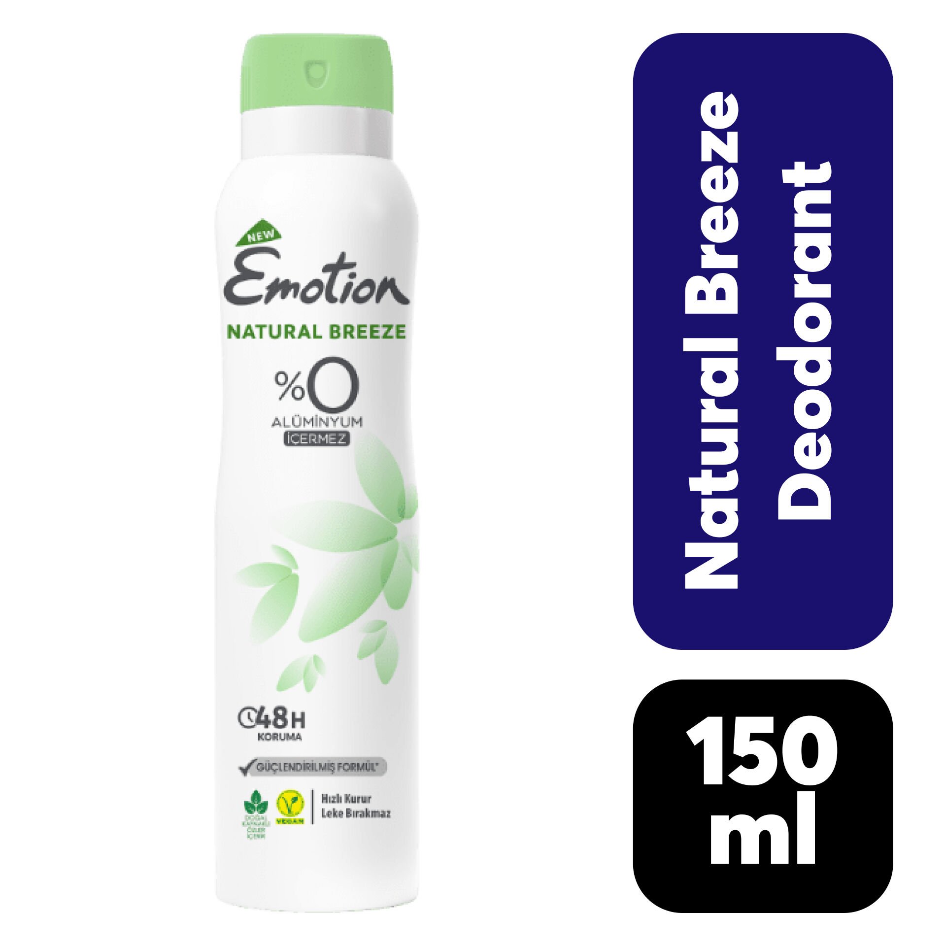 Deodorant Kadın Emotion 150 ml Natural Breeze