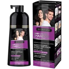 Morfose Şampuan Saç ve Sakal Beyaz Kapatıcı Siyah 420 ml