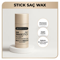 Morfose Stick Saç Wax 55 Gr - Saç Sabitleyici, Güçlü Tutuş
