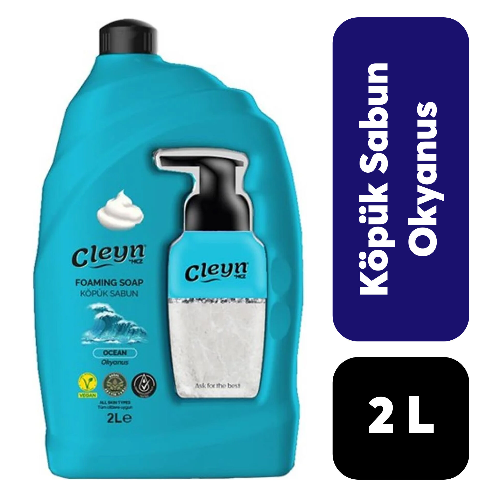 Sabun Sıvı Cleyn 2 L Okyanus