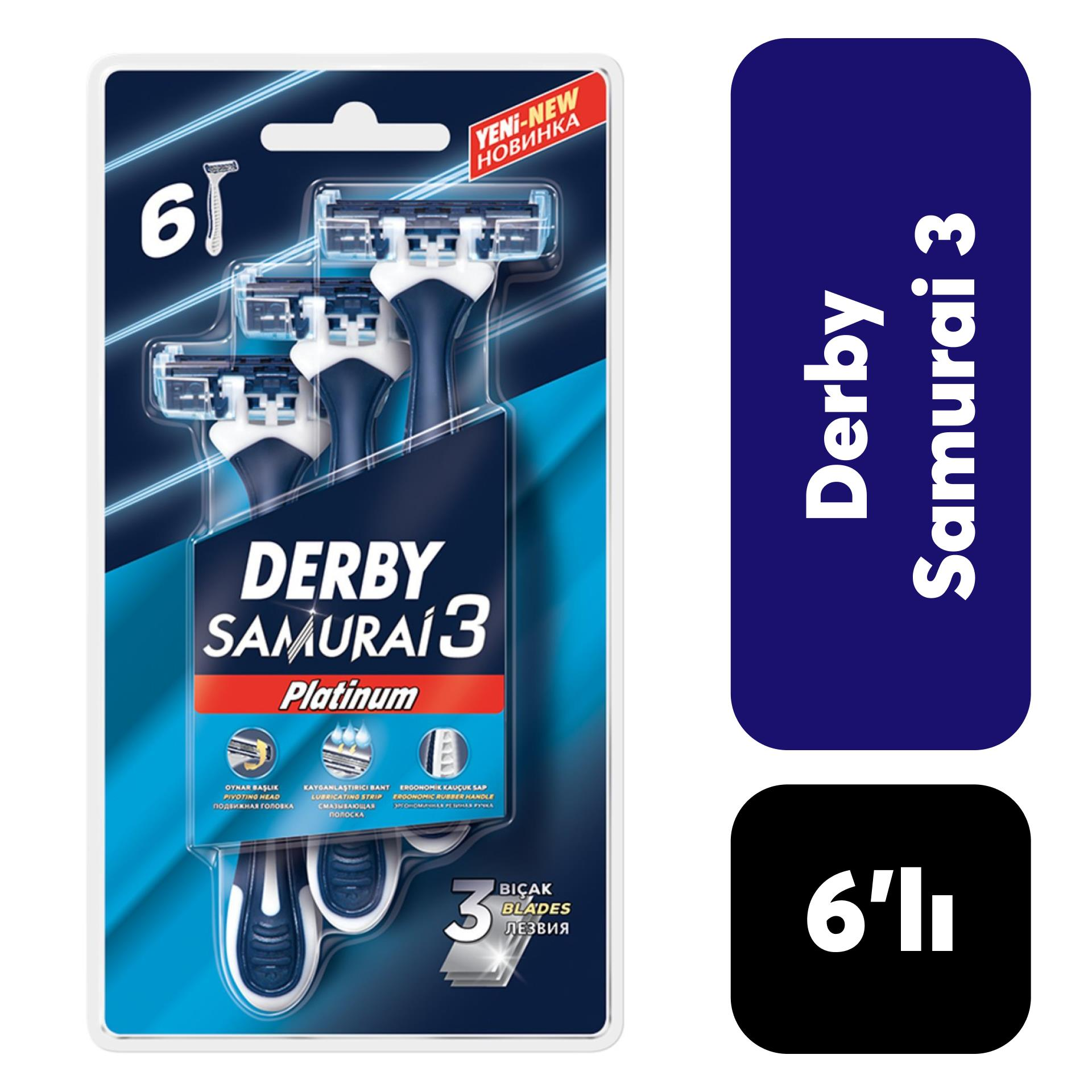 Poşet Derby Samurai 6'lı Platinum