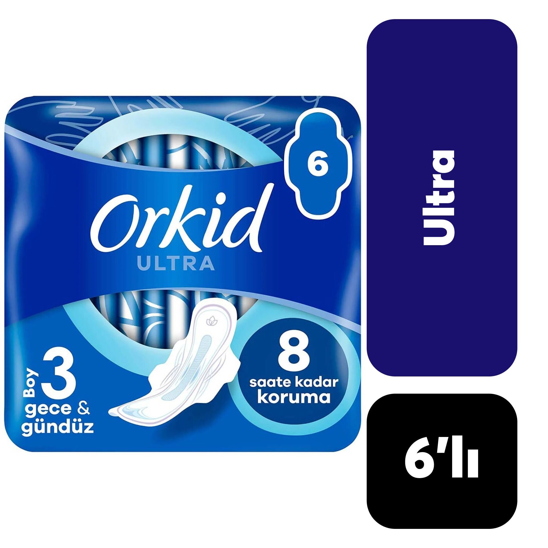 Orkid Ped Ultra 4’lü Gece Extra 6’lı