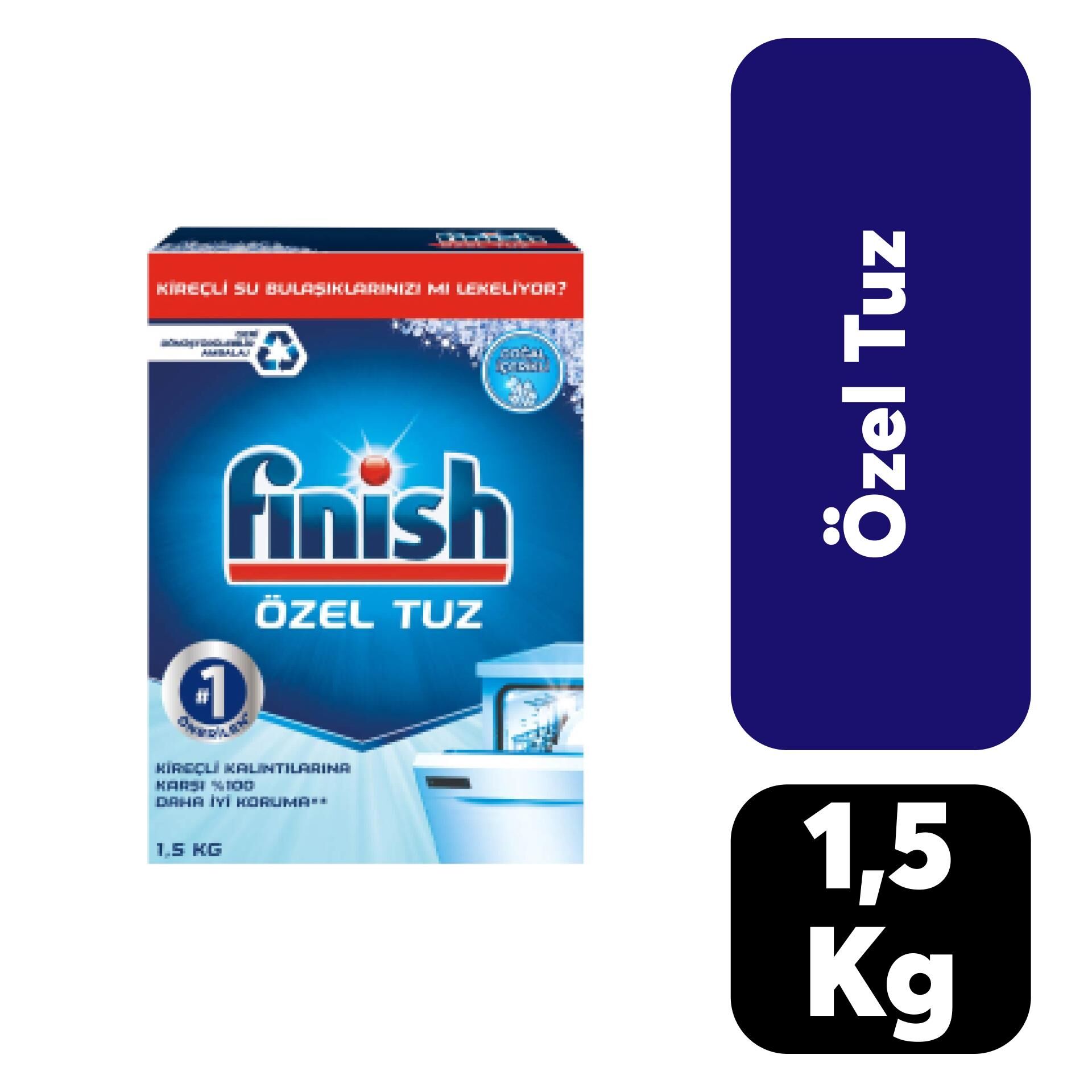 Finish 1,5 kg Bulaşık Makinesi Özel Tuz