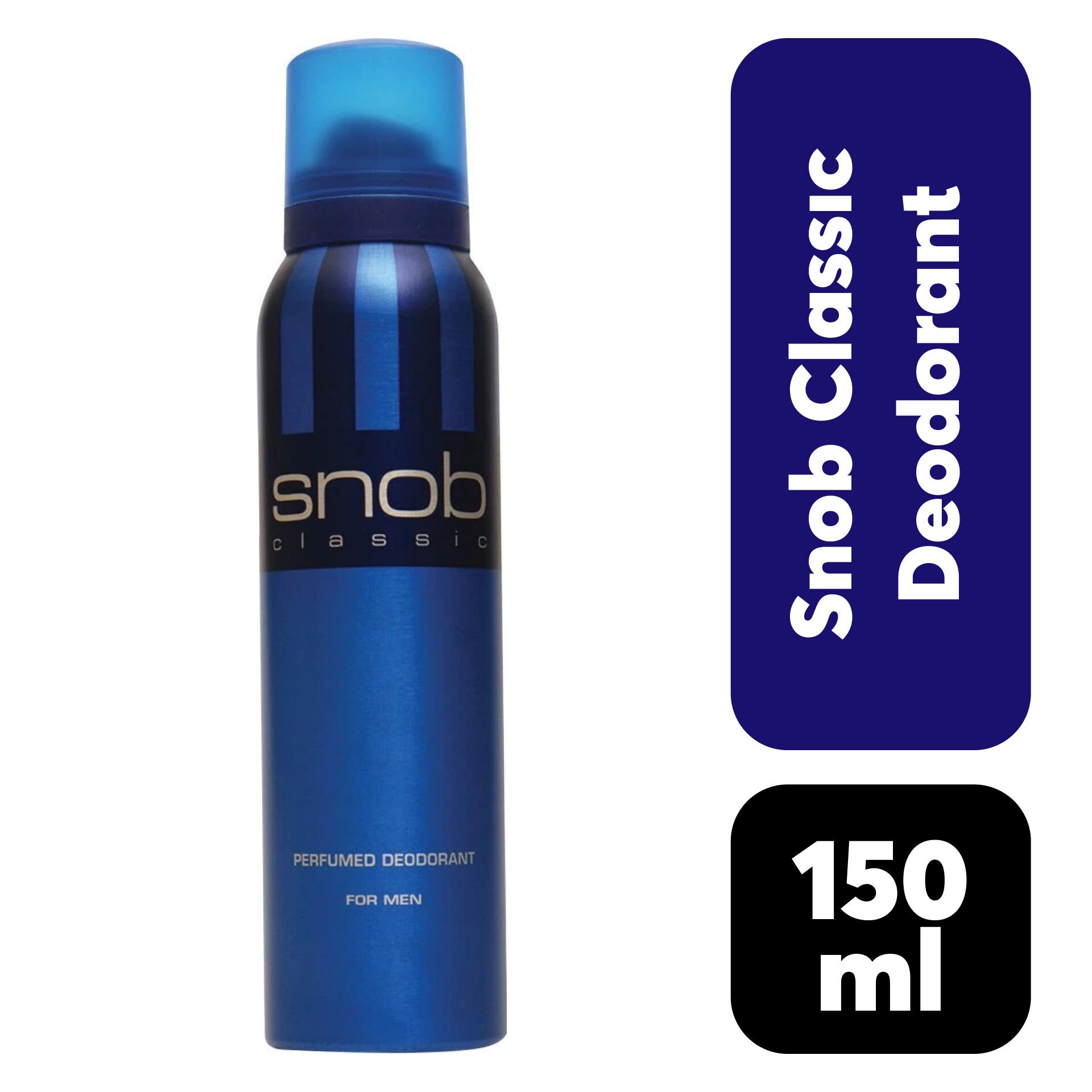 Deodorant Erkek Snob 150 ml Classic
