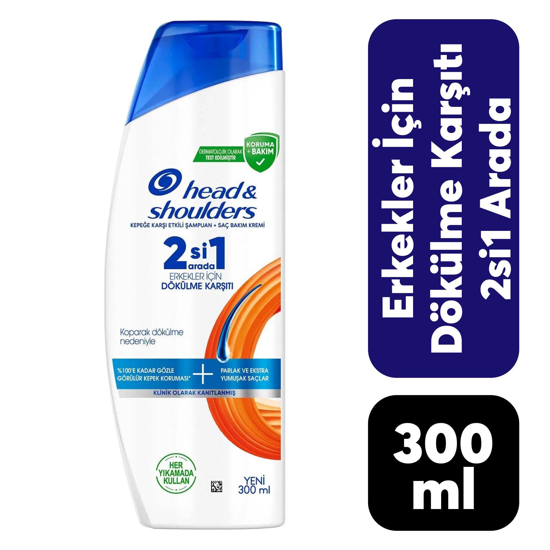 Head & Shouldes Şampuan 300 ml 2-1 Erkeklere Özel