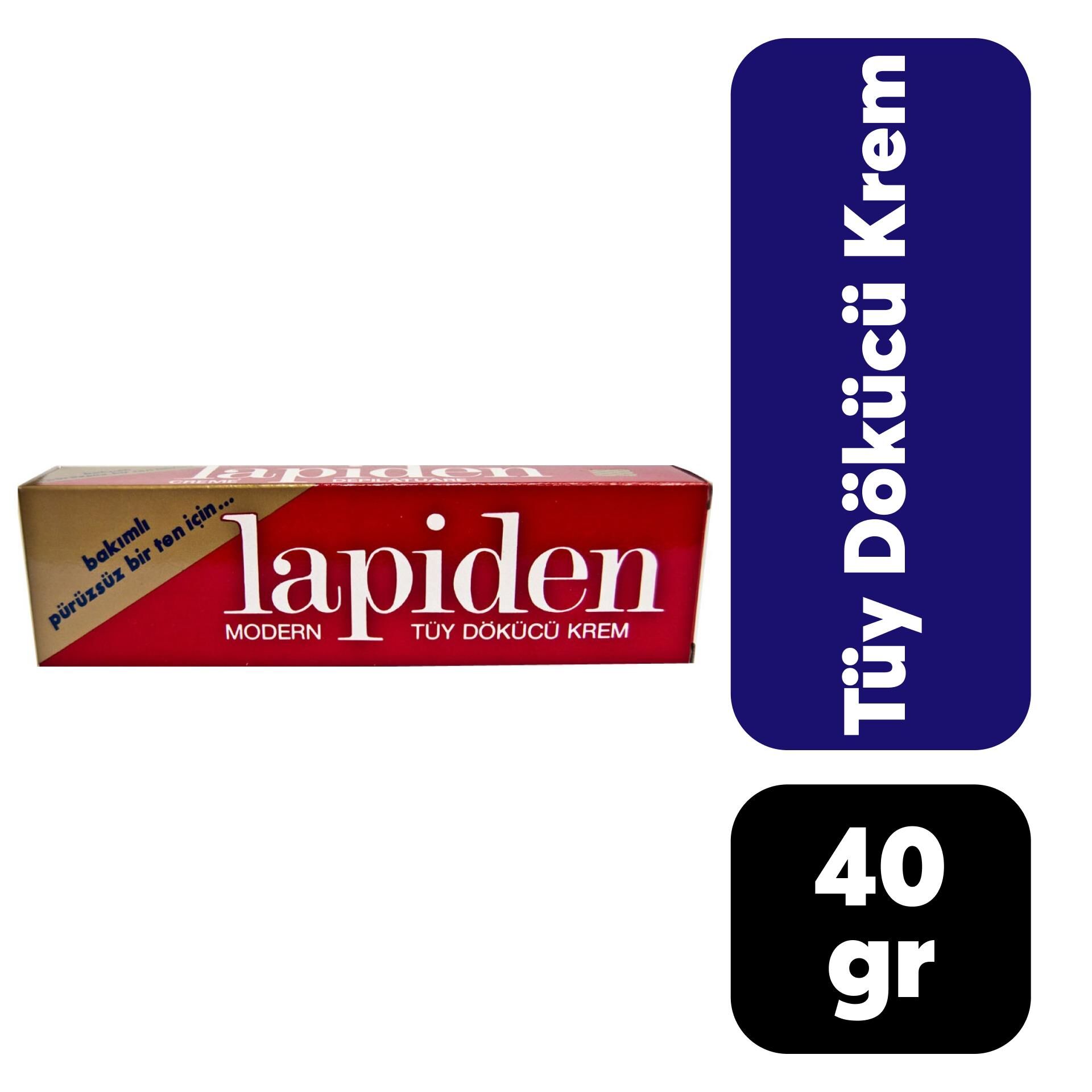 Lapiden Krem 40 gr Tüy Dökücü