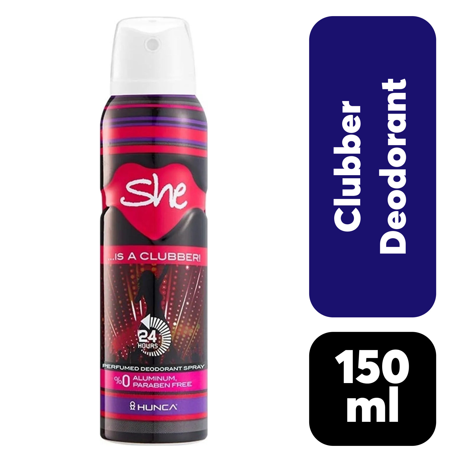 Deodorant Kadın She 150 Ml Clubber