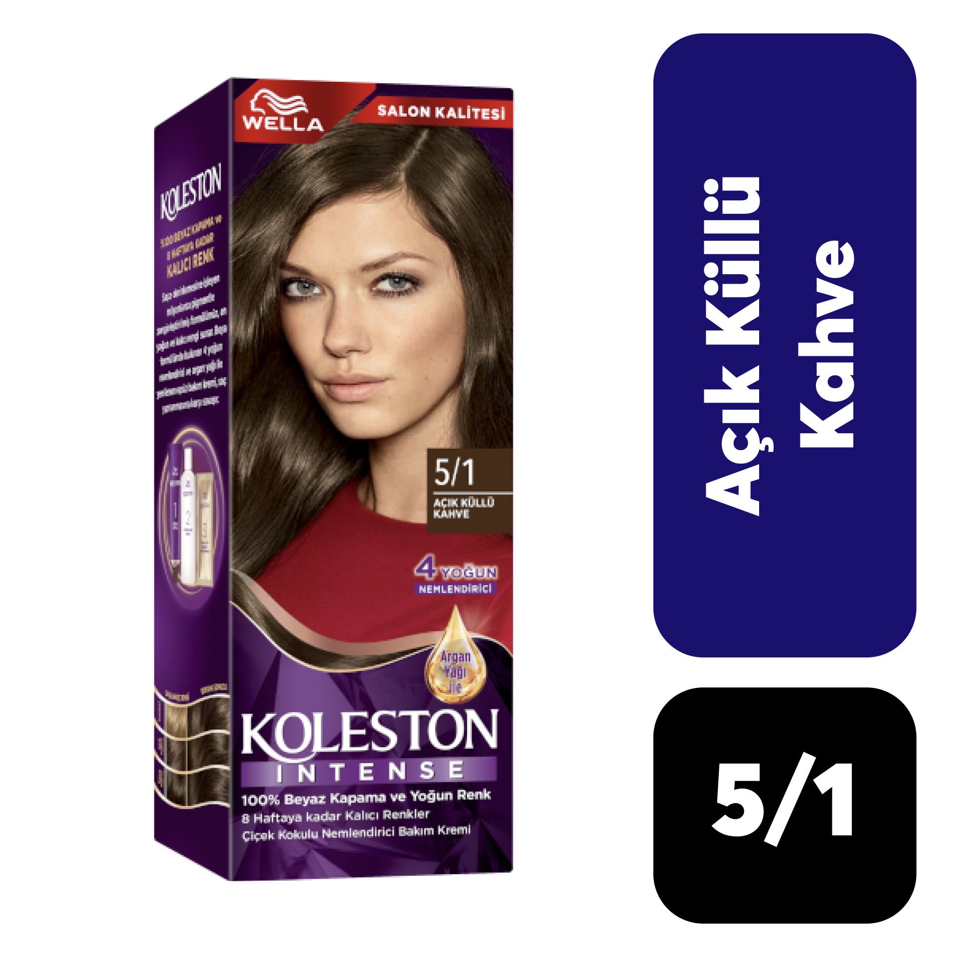 Koleston İntense .5/1 Açık Küllü Kahve