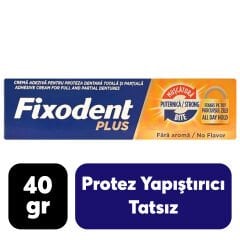 Protez Yapıştırıcı Fixodent Plus 47 gr Tatsız