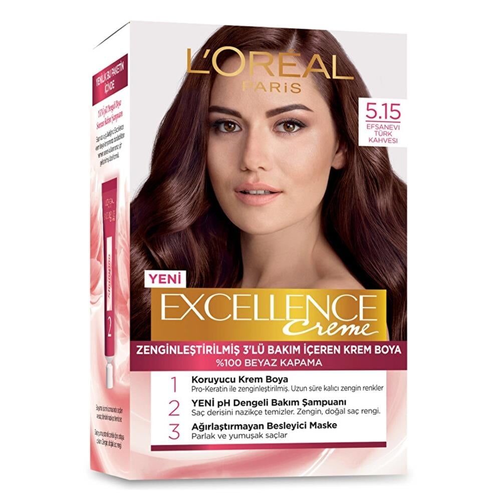 Loreal Paris Excellence Creme 5.15 Efsanevi Türk Kahvesi