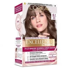 Loreal Paris Excellence Creme 6.1 Küllü Açık Kahve