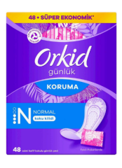 Orkid Günlük Ped Normal Eko Paket 48 Li