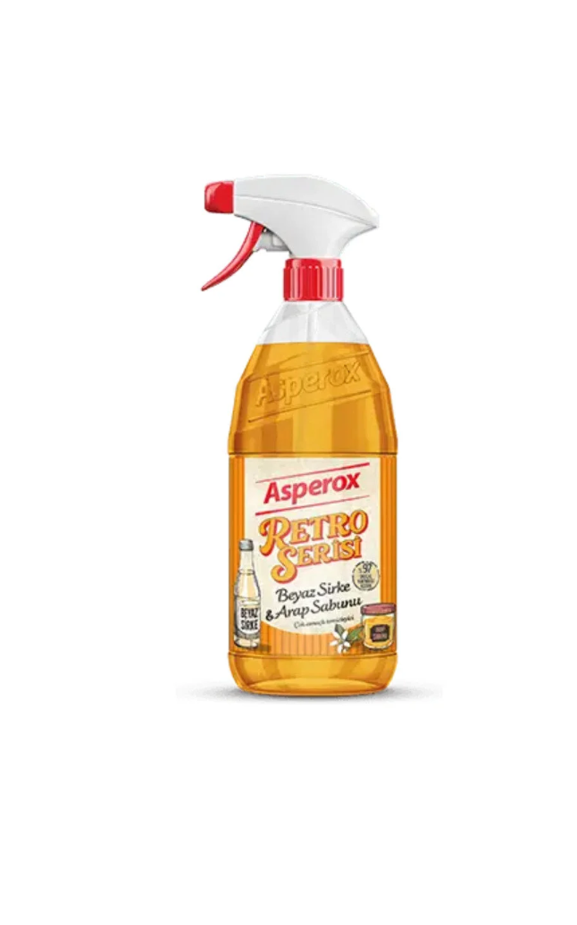 Asperox Retro Serisi Beyaz Sirke & Arap Sabunu 1lt