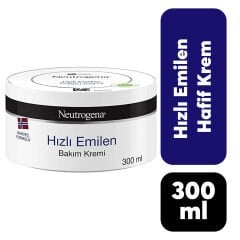 Kremi Neutrogena 300 ml Hızlı Emilen Bakım Kremi