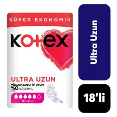 Kotex Ped Ultra 4'lü Uzun 18'li