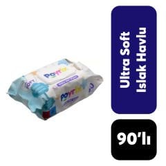 Islak Mendil Poyrix 90’lı Ultra Soft
