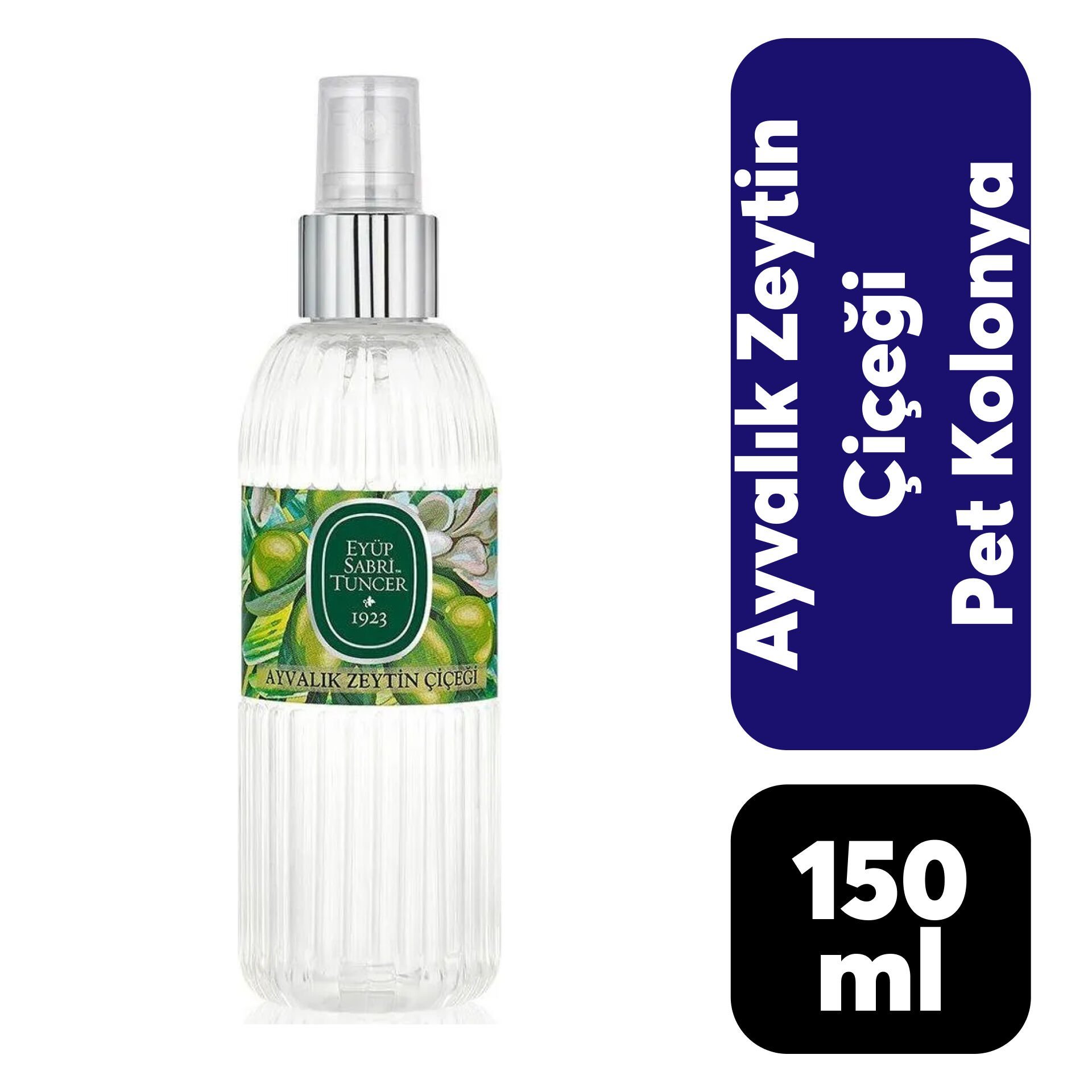 Kolonya Pet Eyüp Sabri Tuncer 150 ml Ayvalık Zeytin Çiçeği