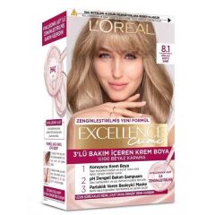 Loreal Paris Excellence Creme 8.1 Küllü Koyu Sarı