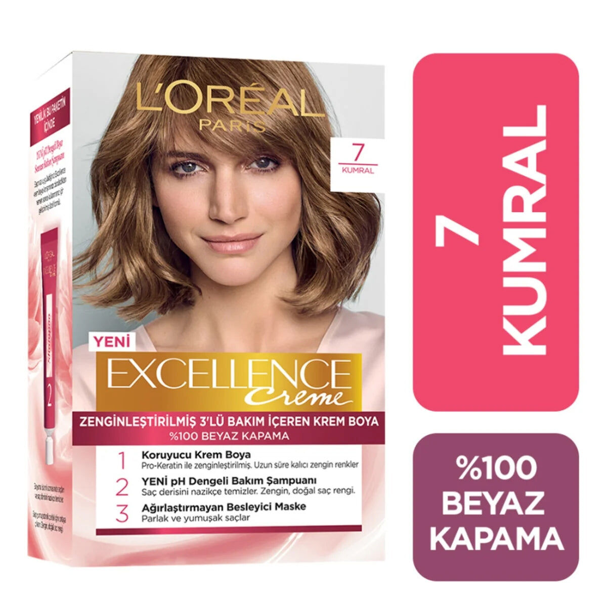 Loreal Paris Excellence Creme 7 Kumral